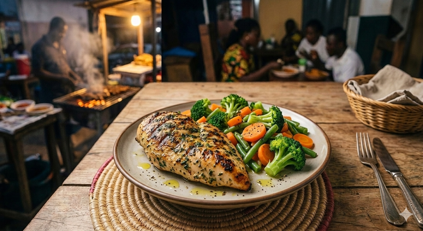 Grilled chicken