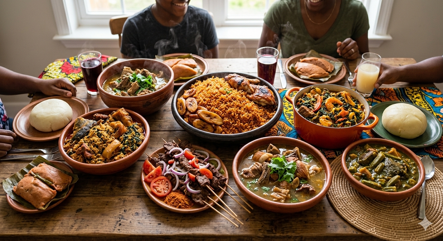 different nigerian meals